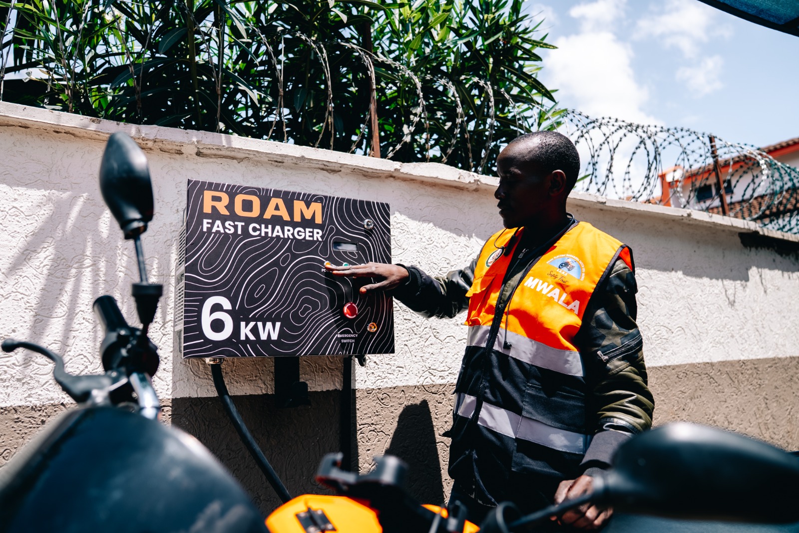 Roam unveils Kenya’s first universal fast-charging station for light EVs
