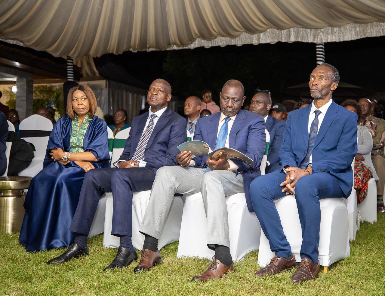 [PHOTOS] Ruto visits NTSA's Mweka’s home