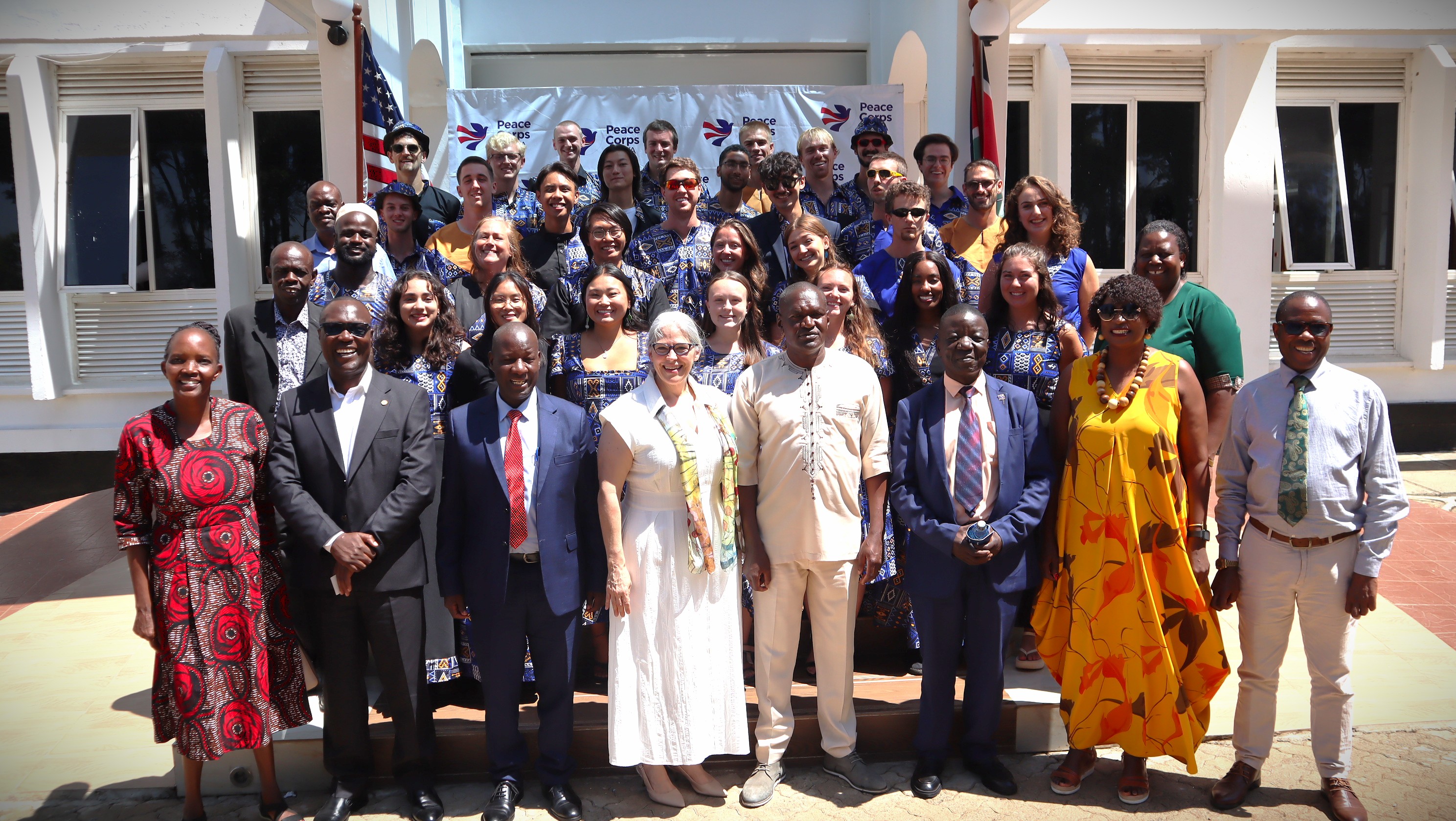 New peace corps volunteers begin two-year service in Kenya