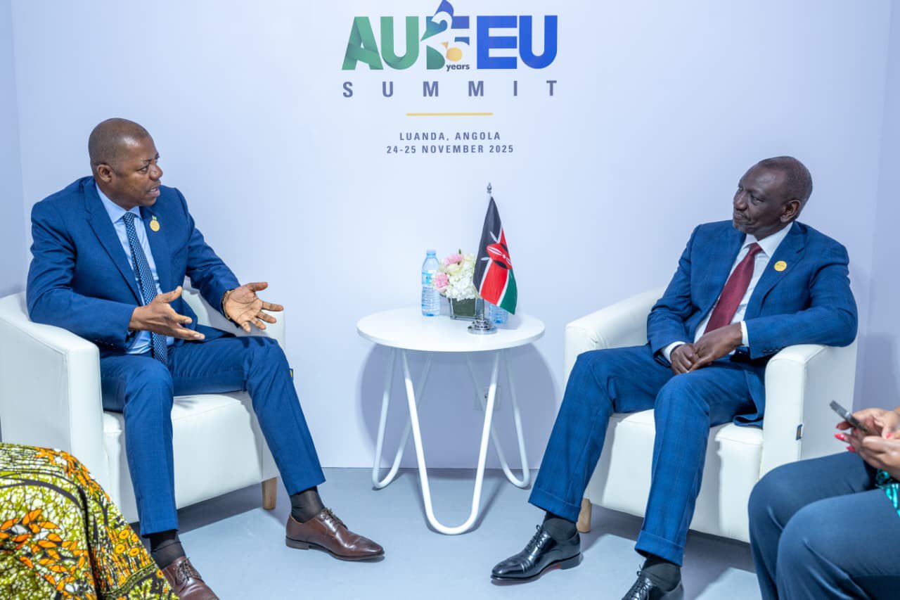 Ruto holds talks with Sao Tome and Principe Prime Minister