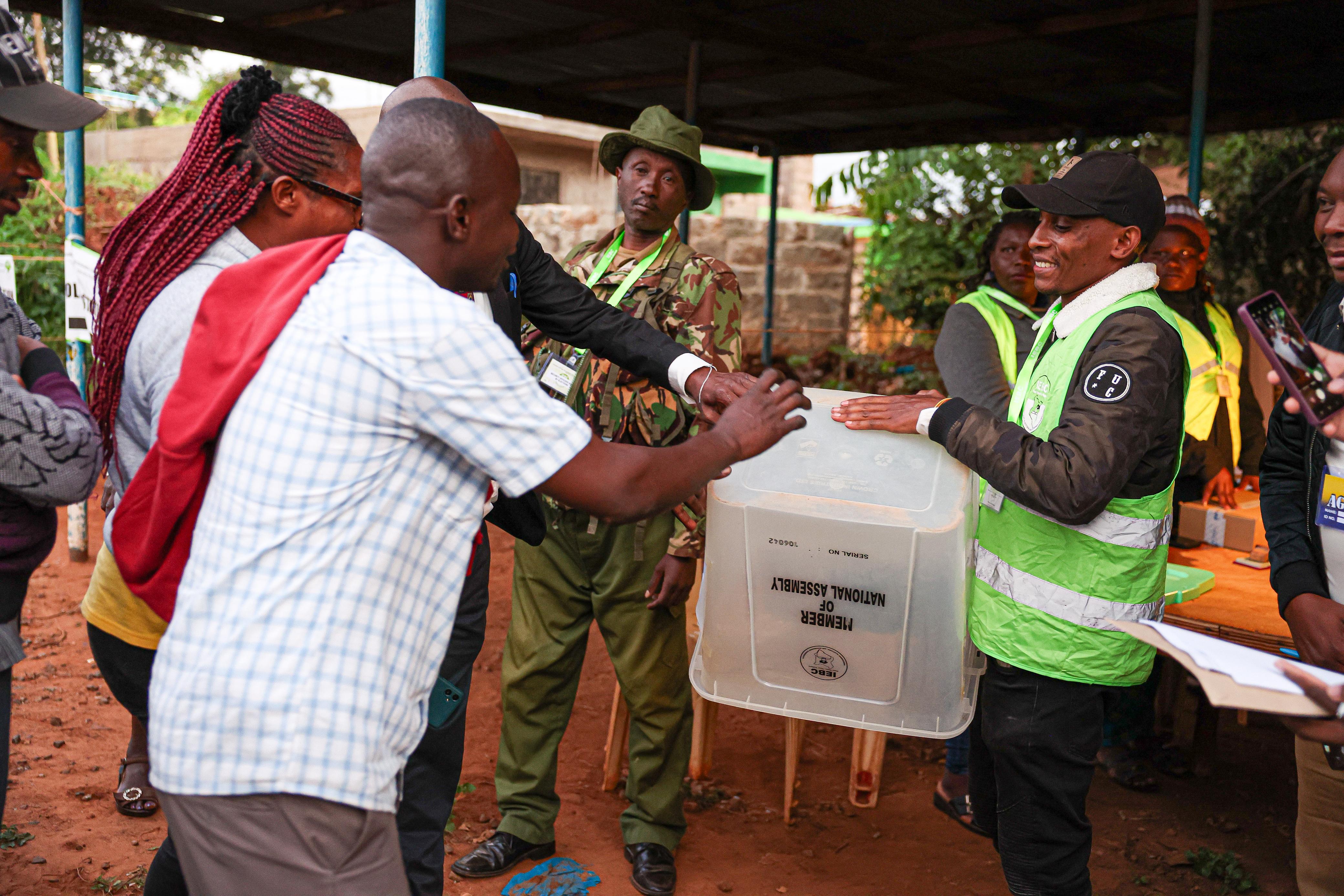 [PHOTOS] Mbeere records steady voter turnout