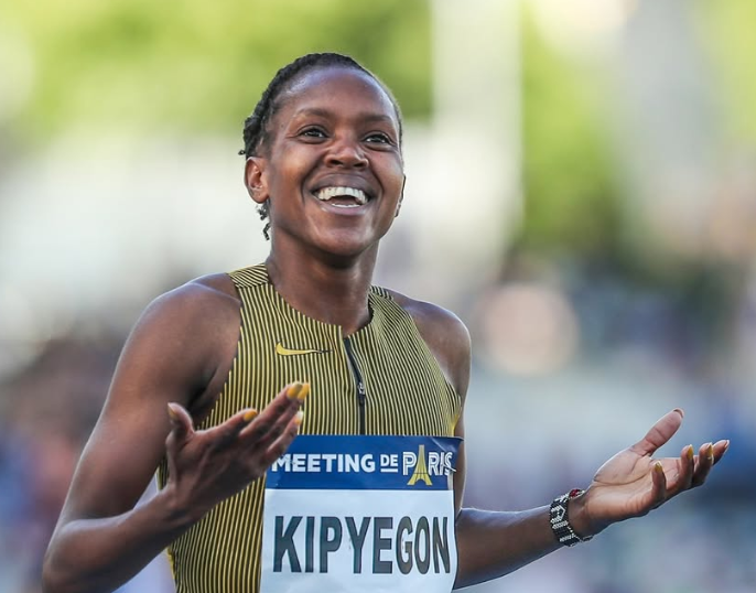 Sang tips track star Kipyegon dominate the marathon