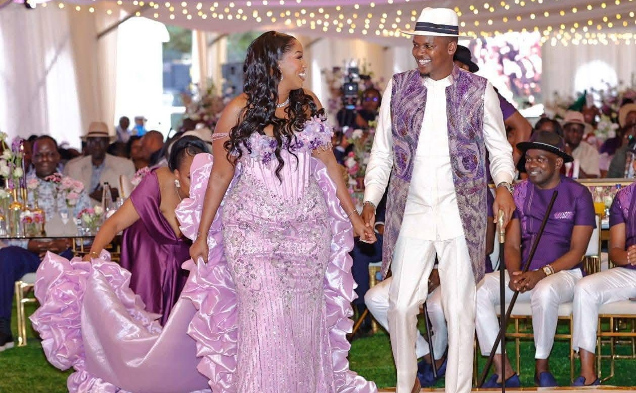 Inside Allan Chesang and Chanelle's Invite-Only Wedding
