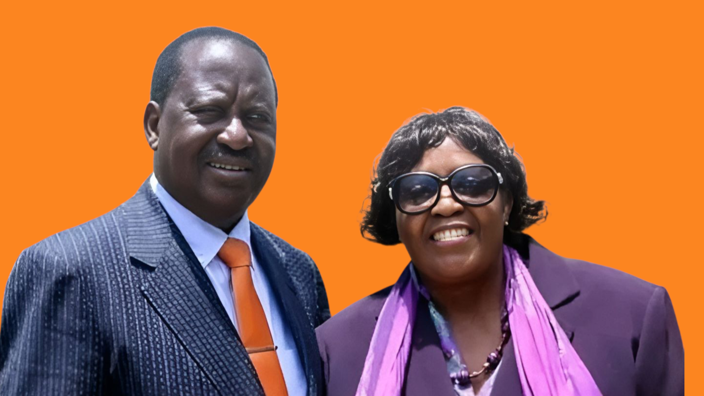 Dada Yake Raila Odinga Afariki Dunia