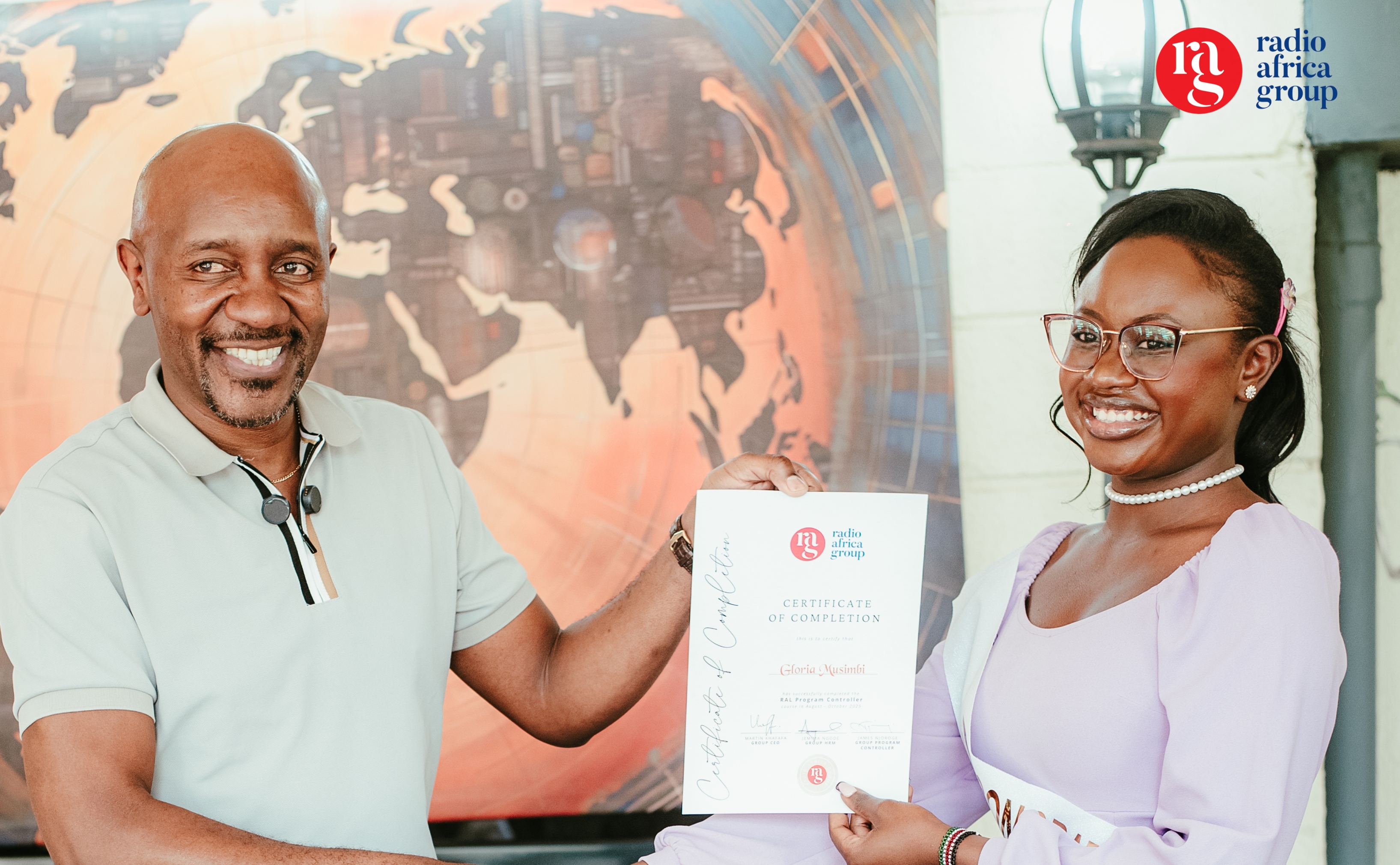 Radio Africa Group Celebrates Graduation of New Programming Talent