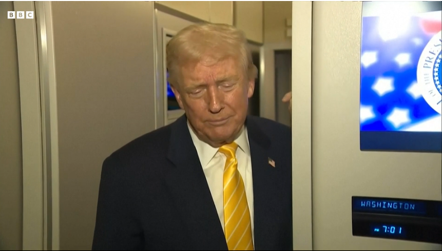 Trump says he will take legal action against BBC over Panorama edit