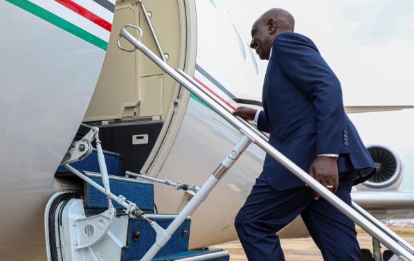 Ruto leaves for AU-EU and AU reform Summits in Angola