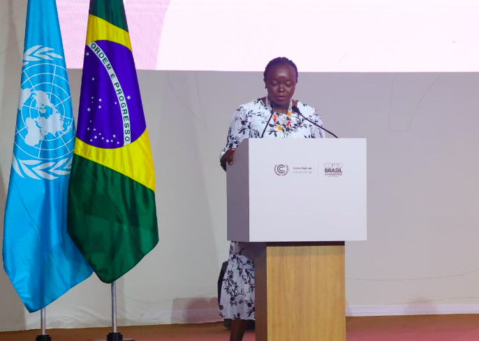 CS Barasa pushes for climate justice at COP30