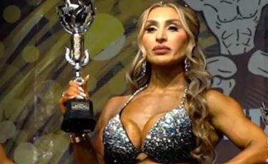 How an Afghan child bride became one of Europe's top bodybuilders