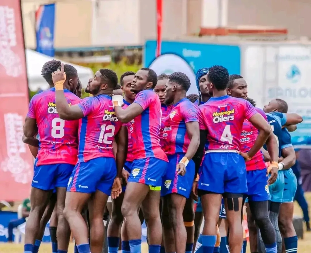 Menengai Oilers celebrate during a previous match