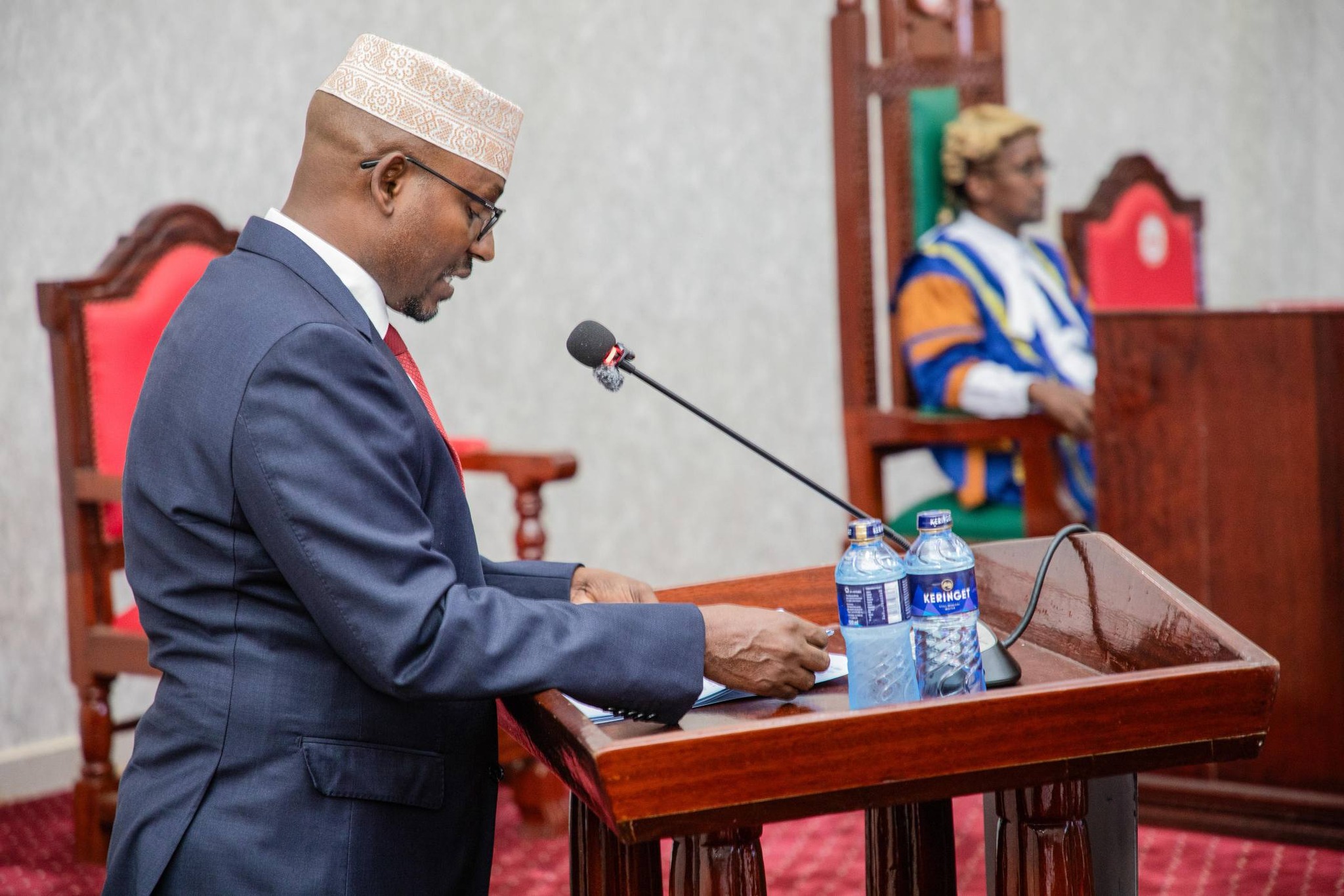 (Northeastern page story 2) Wajir governor outlines transformation agenda in state of county address