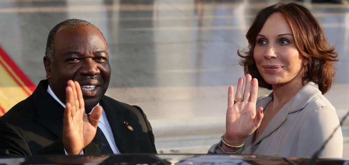 Wife, son of Gabon's ousted leader land 20-year in jail