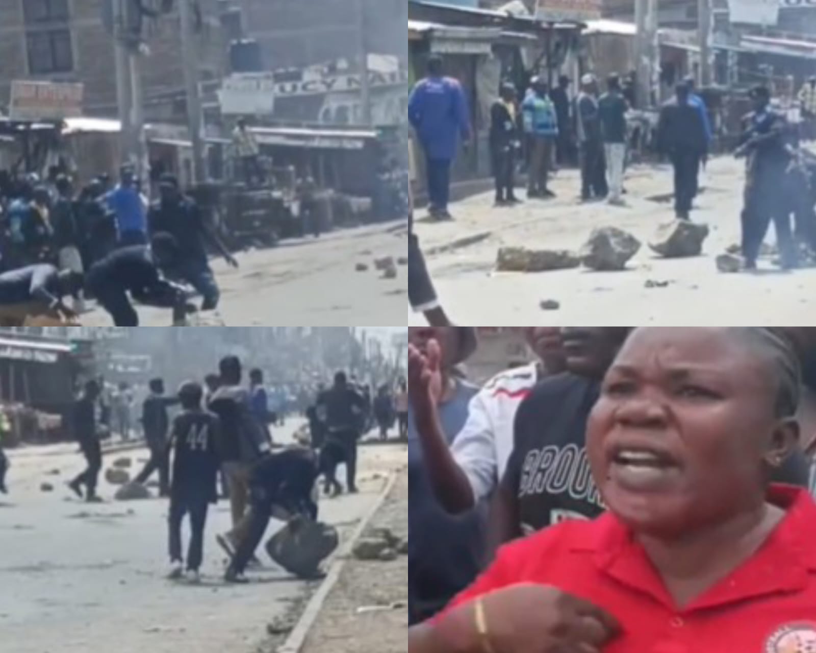 Umoja 2 traders protest alleged land grab by foreign developer