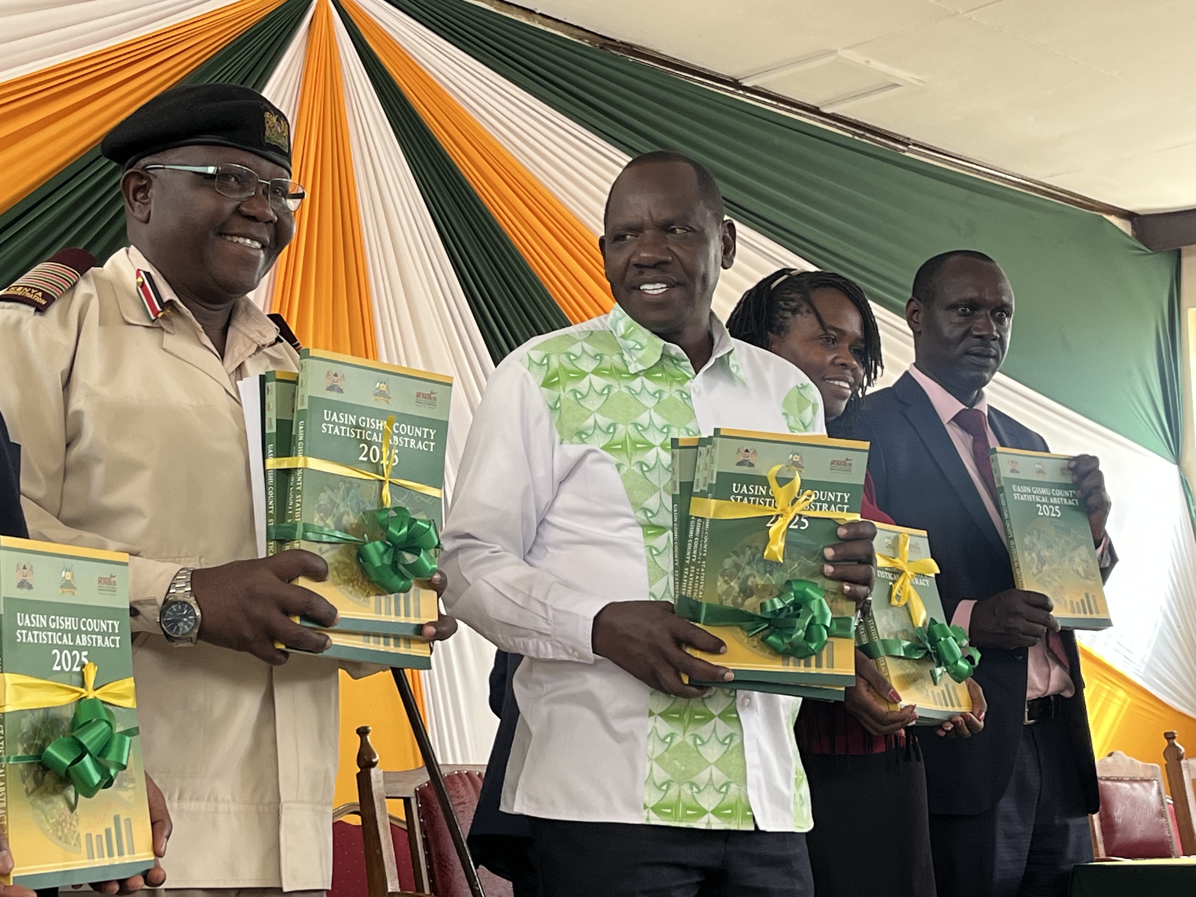 Governor Bii launches county statistical abstract to guide planning, growth