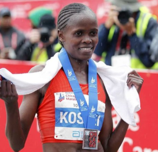 Former world record holder Kosgei hunts Shanghai glory on Sunday