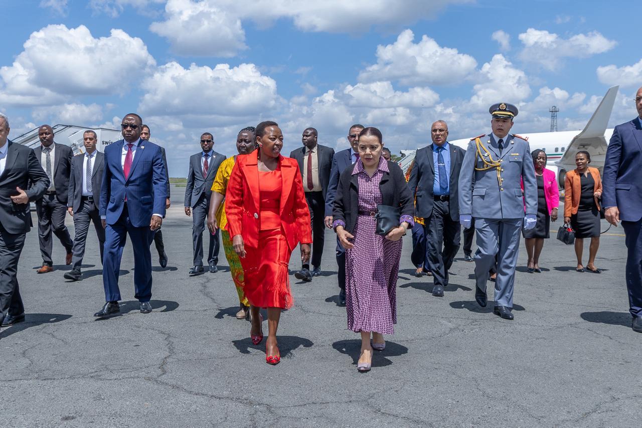 [PHOTOS] Morocco's Princess Lalla in Kenya for a 3-day official visit