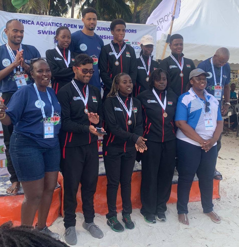 Team Kenya all set for inaugural Africa Cup of Open Water Swimming