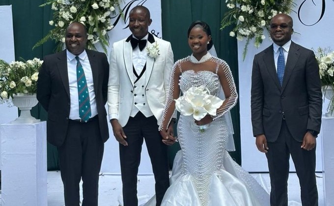 YY's Ex Marya Okoth Officially Ties the Knot in Beautiful White Wedding