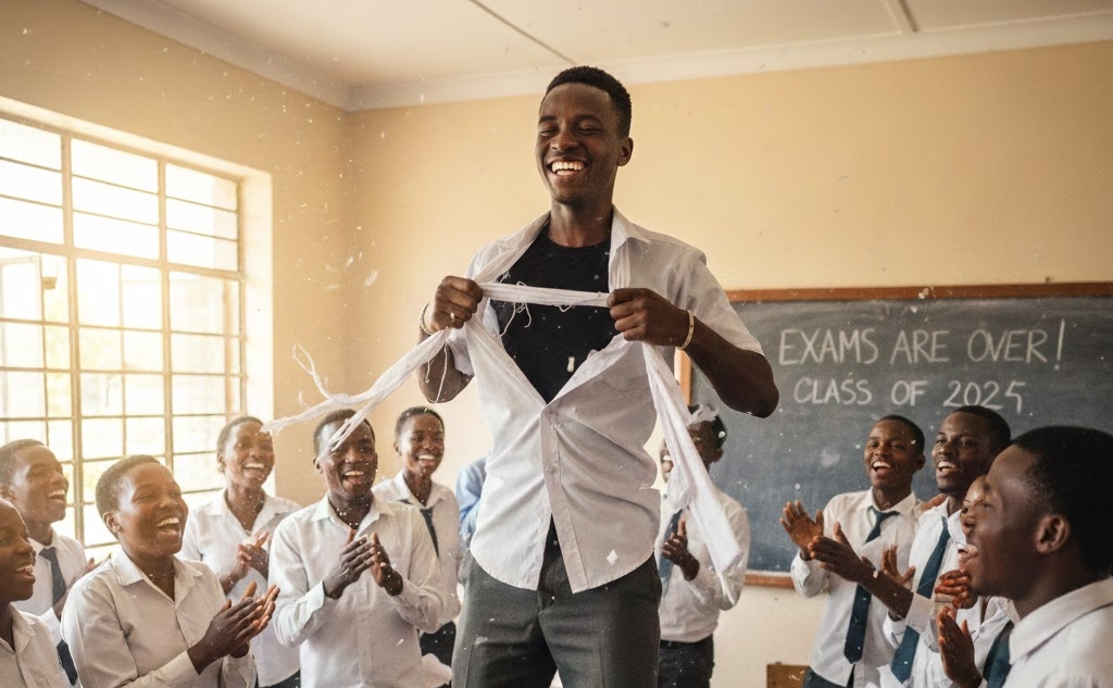 Why Some Kenyan Students Destroy School Uniforms Post-KCSE