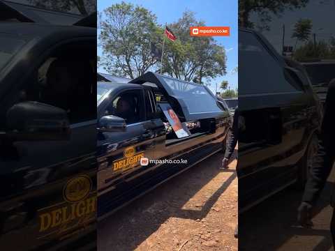 How Betty Bayo's Body Arrived at Ndumberi Stadium in Kiambu for final funeral service