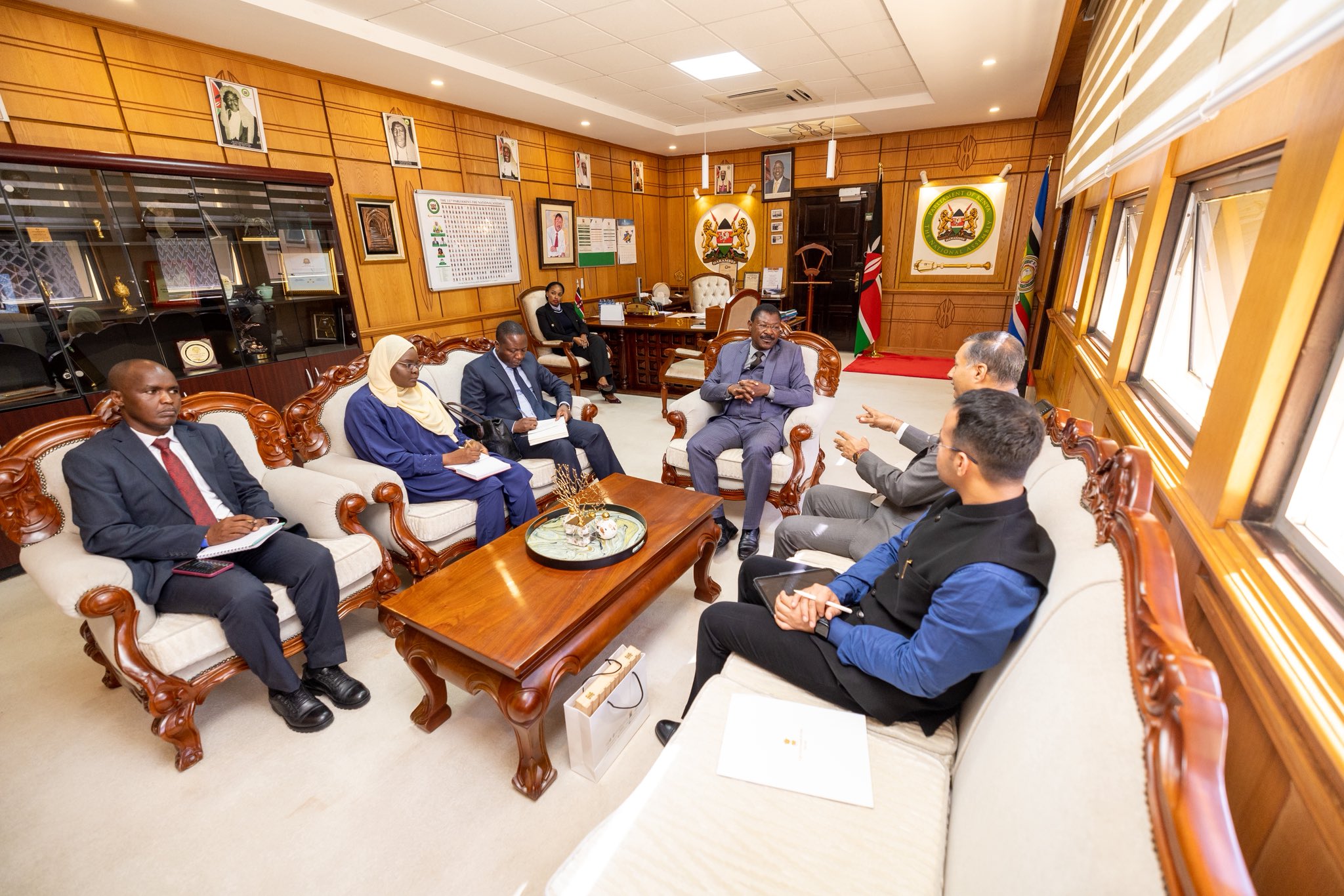 Wetang’ula hosts Indian High Commissioner, seeks to deepen ties