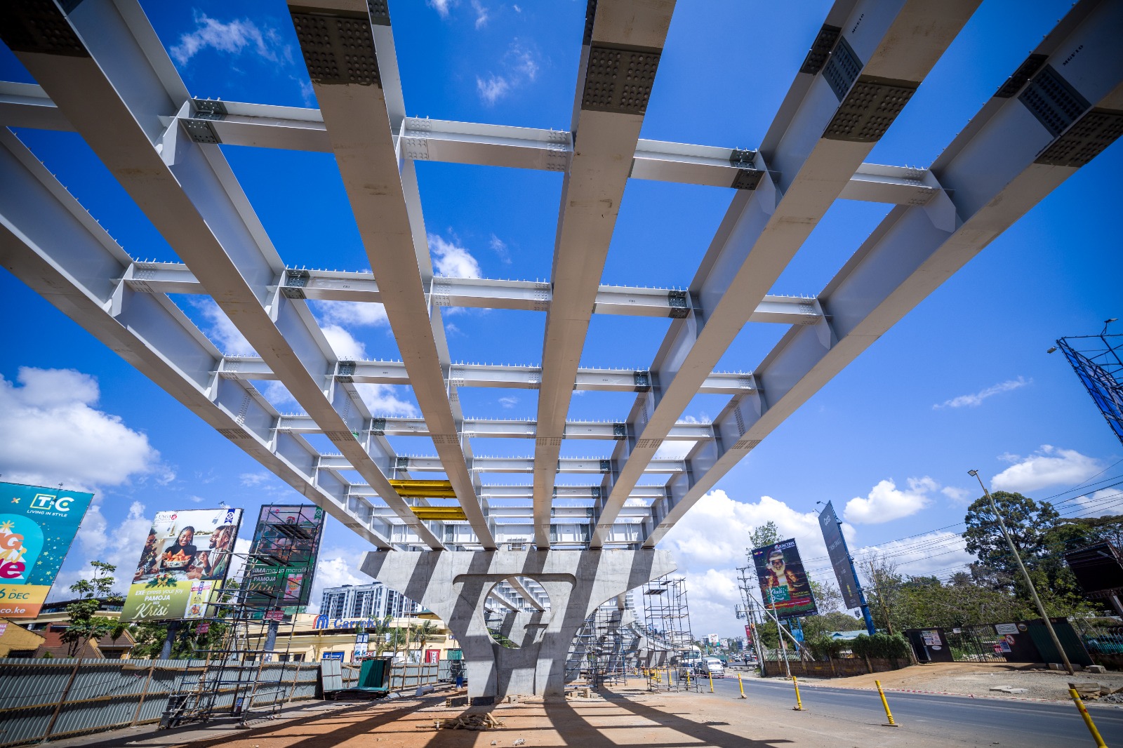 Sh3.6bn Ngong Rd overpass now 90% complete
