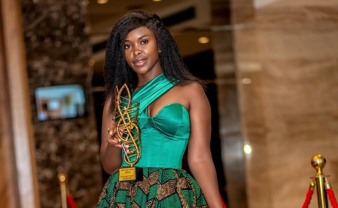 Awinja Nyamwalo Celebrates Prestigious Creative Industry Award