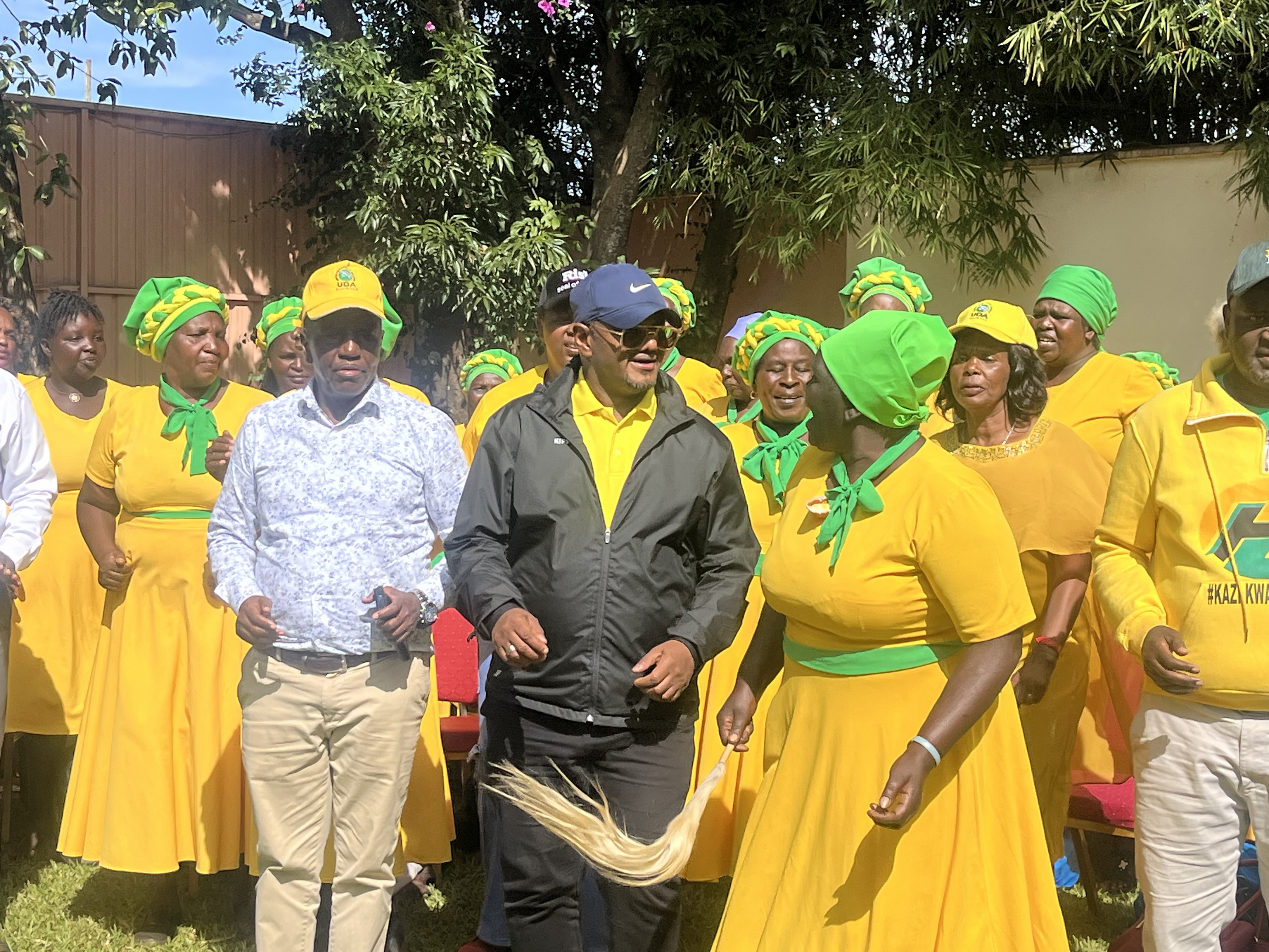 Omar, MPs host UDA delegates in Eldoret ahead of party polls