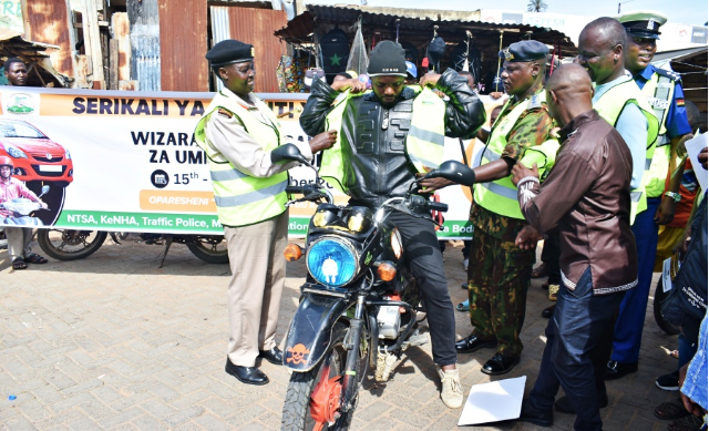 Kitui in road safety campaign to end carnage ahead of the Christmas festivities
