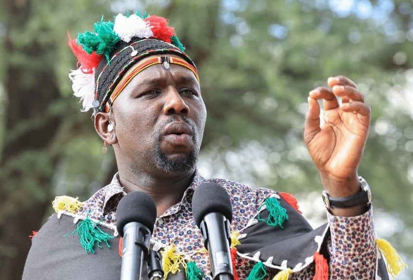 Murkomen hails Tiaty residents for surrendering guns