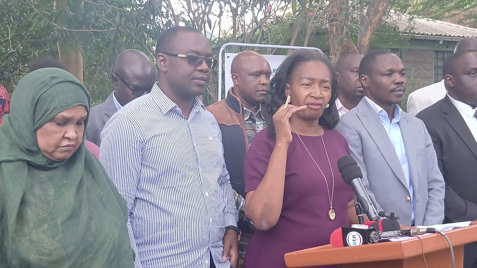 Committee observes moment of silence for Raila