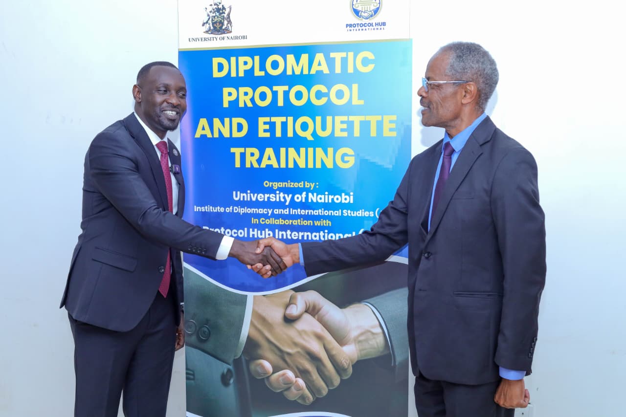 Kenya makes history with first formal protocol and etiquette lecture at UoN