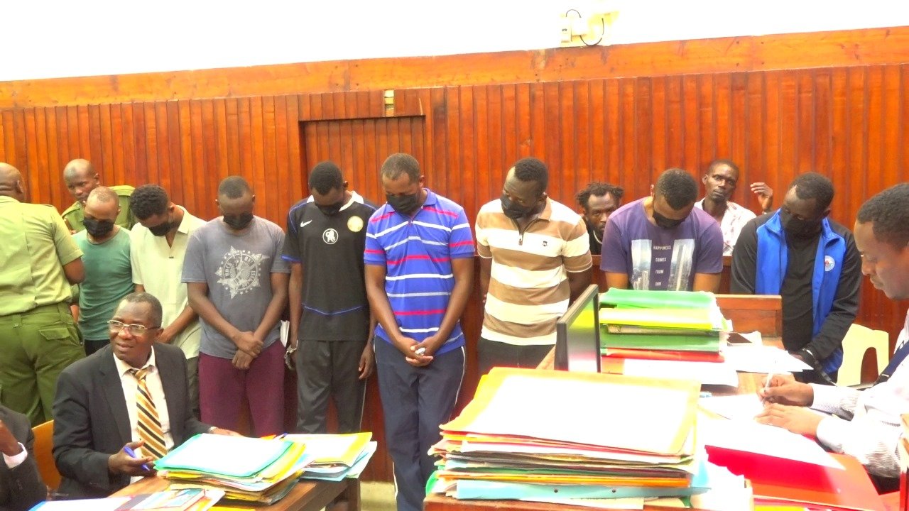 7 former KDF officers freed on Sh500,000 bonds in Sh192m meth case