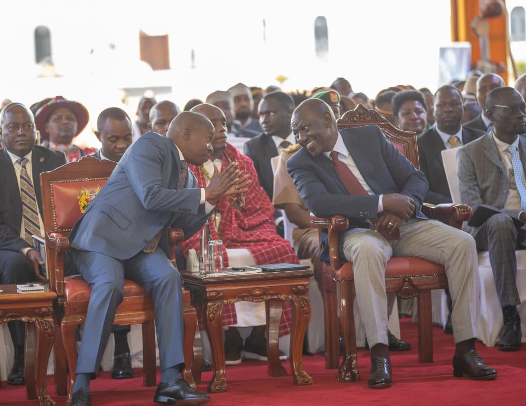 Ruto hails Kindiki for hard work, focus in service