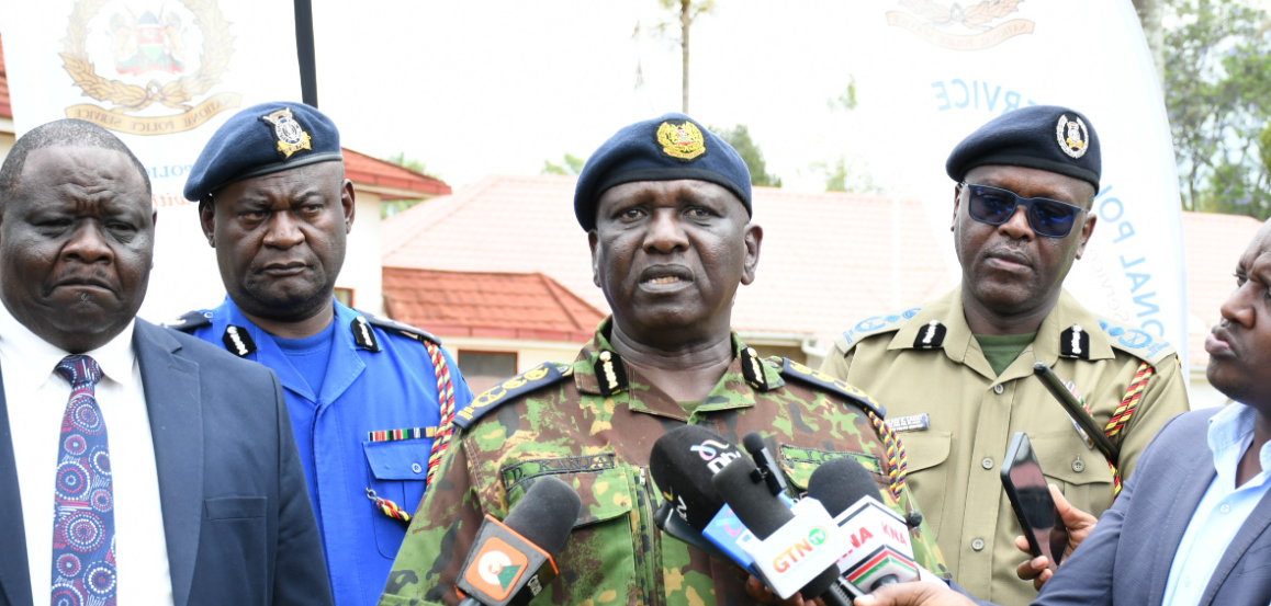 Kanja vows to quash goons ahead of '27 polls