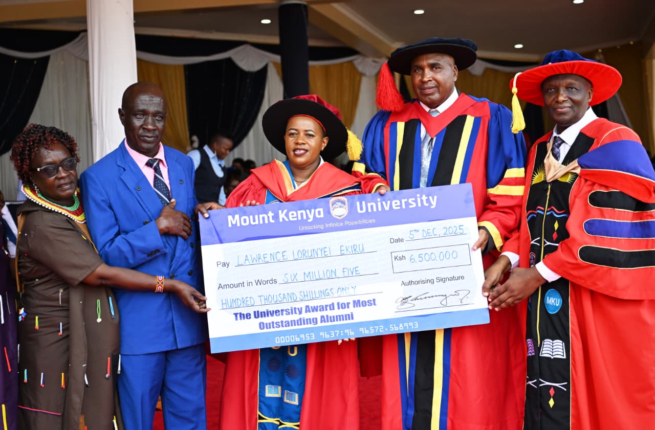 MKU rolls out Sh100m ten year alumni grant at 28th graduation