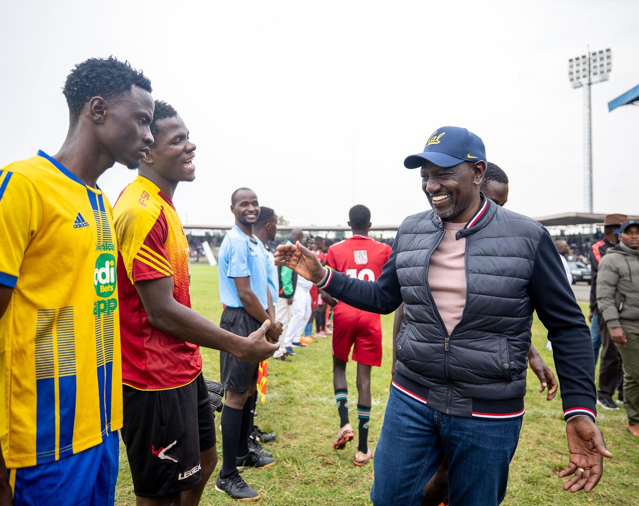 [PHOTOS] Ruto attends GENOWA Governor’s Cup finals in Homa Bay