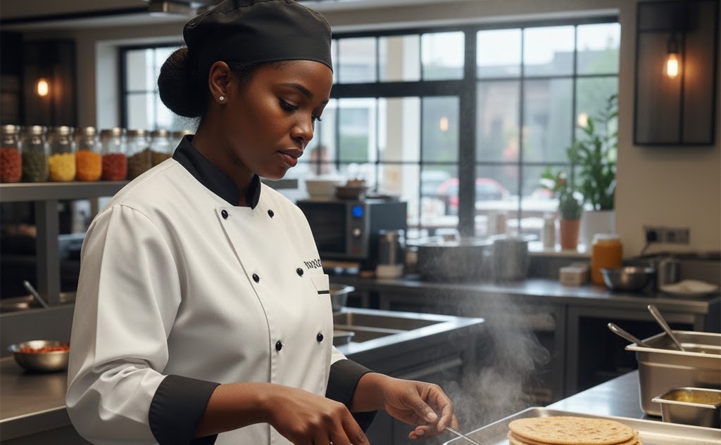 A New Chapati Making Record Set by Kenyan Lady