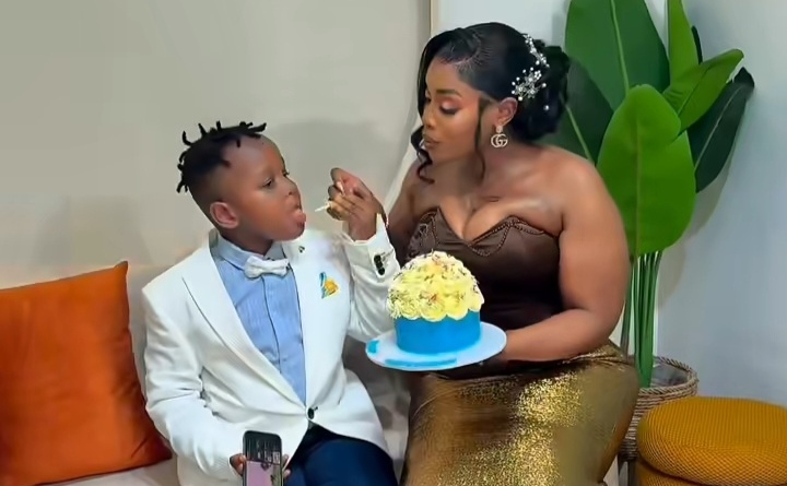 Watch: Risper Faith Unveils Her Son on Emotional 7th Birthday