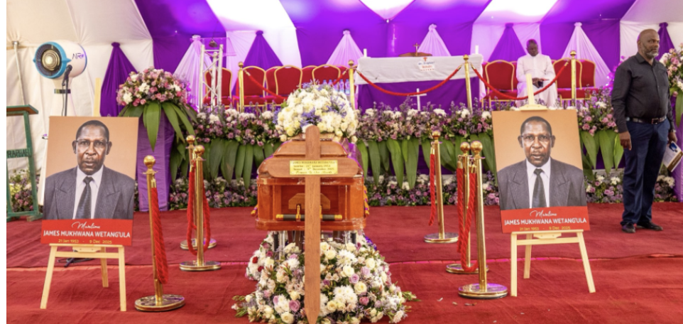 Speaker Wetang’ula lays brother to rest in Bungoma