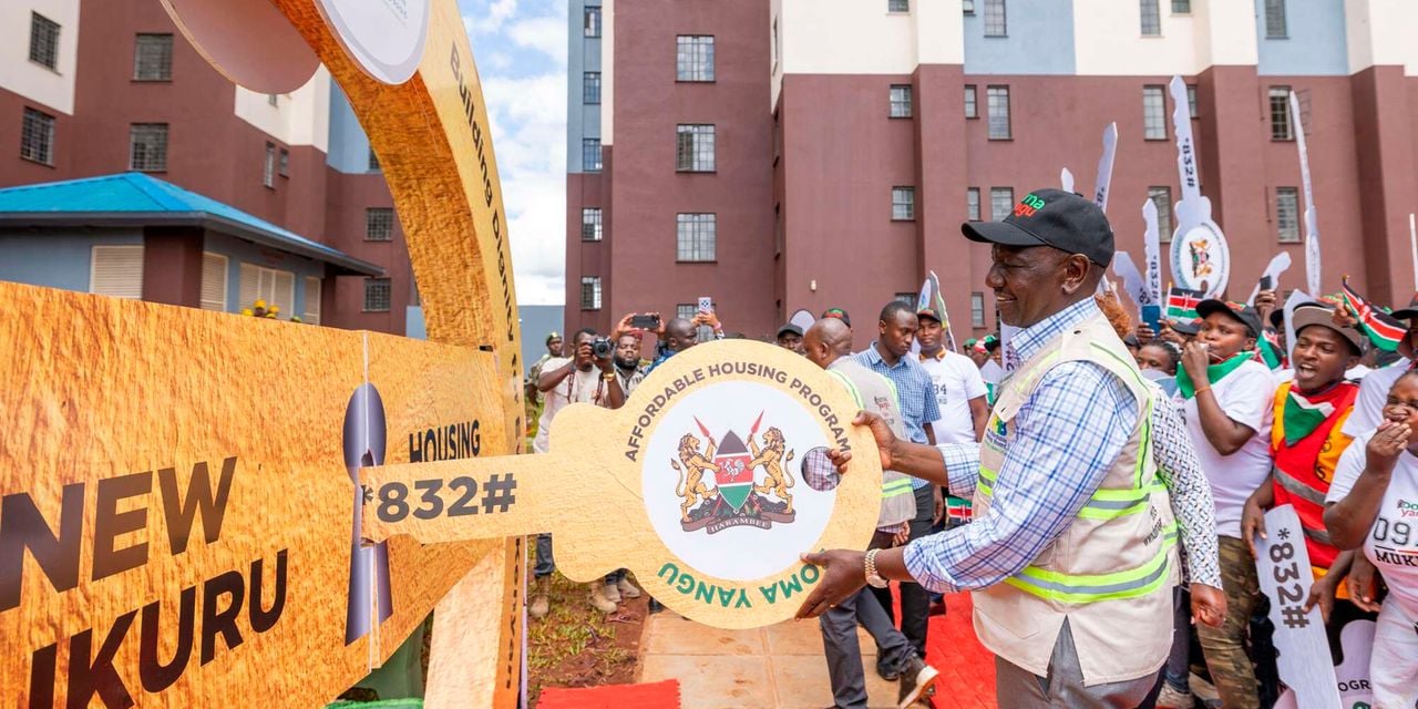 Ruto to hand over keys to 4,500 homeowners in Mukuru