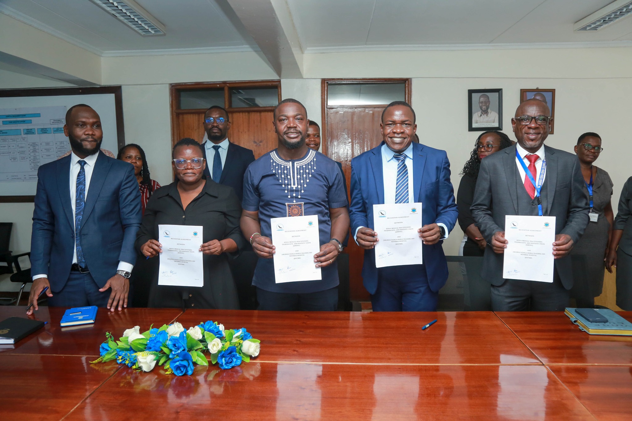 KMPDU inks deal, to play key role as JOOTRH transitions to Level 6 facility