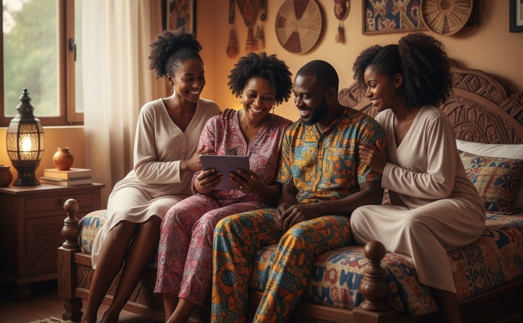Viral Clip of Young Kenyan Women Storming Parents' Bedroom Explodes Online