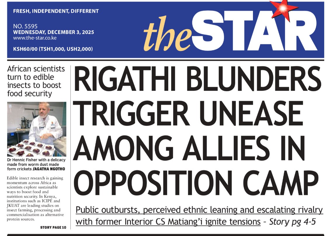 Briefs: Ex-DP blunders unsettle Opposition allies