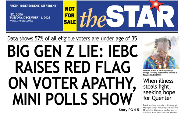 News Brief: IEBC raises red flag on voter apathy