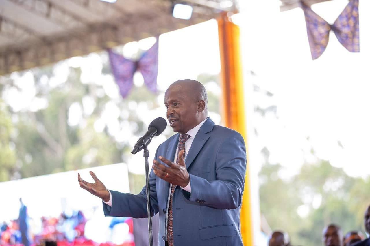 I'm well! Kindiki gives update on his health