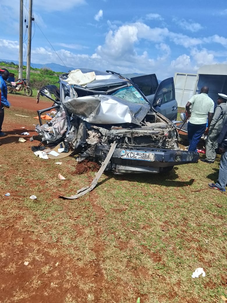 Head-on collision on Nairobi-Mombasa Highway leaves one dead