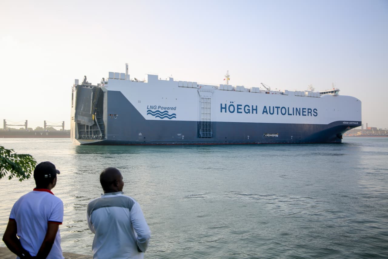 History as first ever LNG-powered vessel calls on Mombasa Port