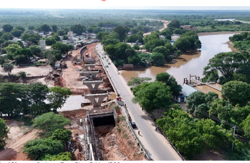 Garissa–Tana River Bridge construction progressing well - Ruto