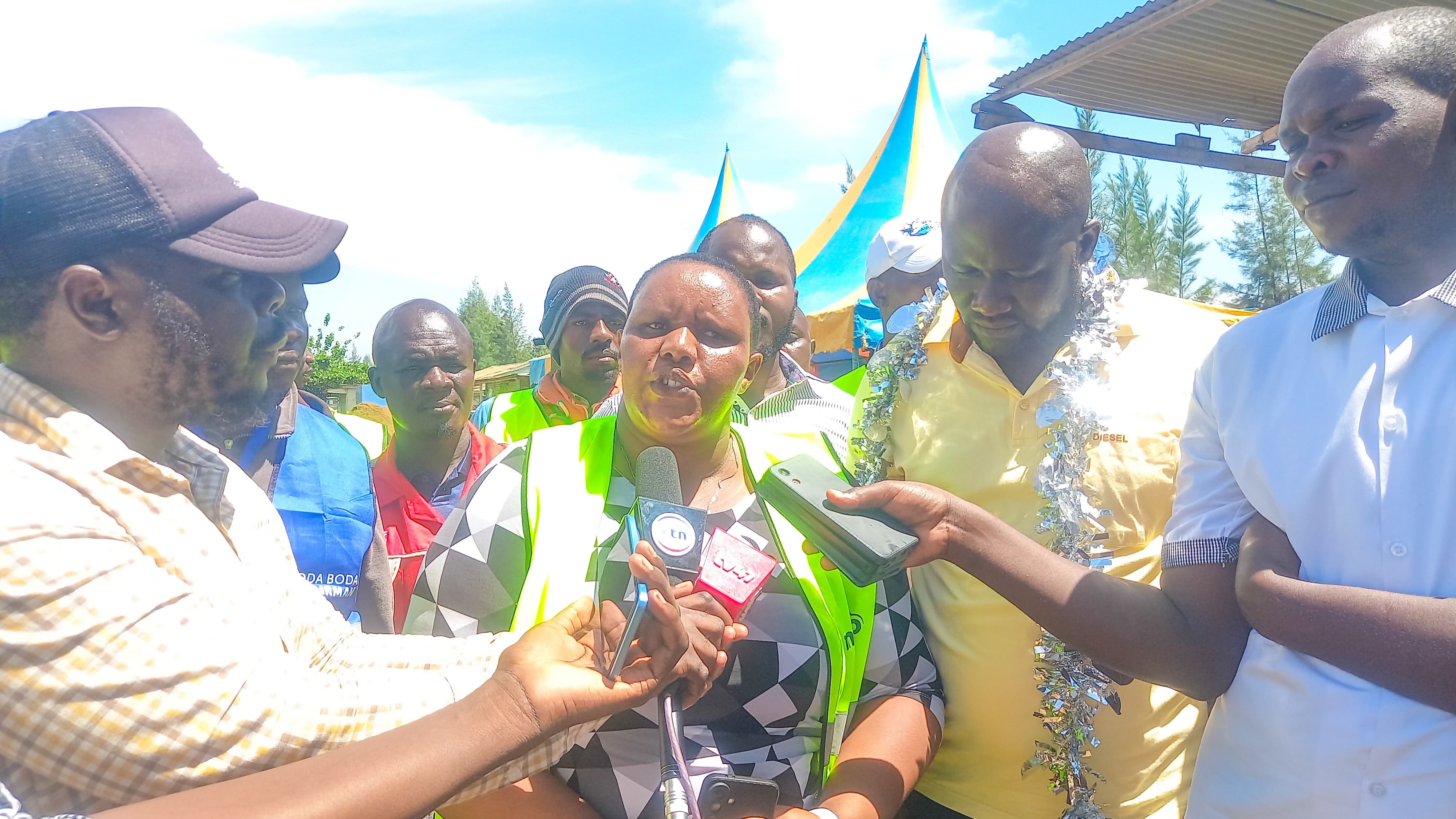 Mogo steps in to restore Kisumu boda offices after inferno